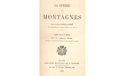 La guerre de montagnes