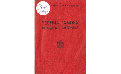ТЕОРИJА гатьаньа пешадиског наоружаньа